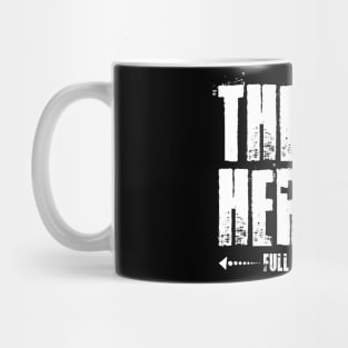 UFOs ARE HERE (Dark) Mug